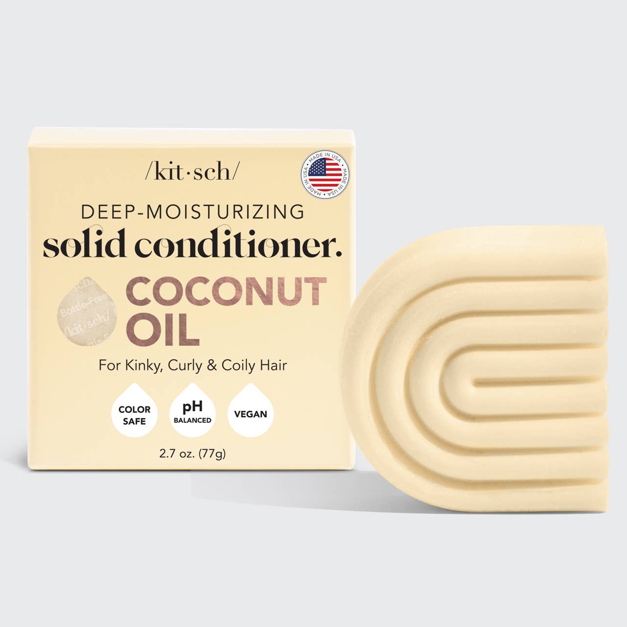 KITSCH Coconut Repair Conditioner Bar/Mask for Dry Damaged Hair