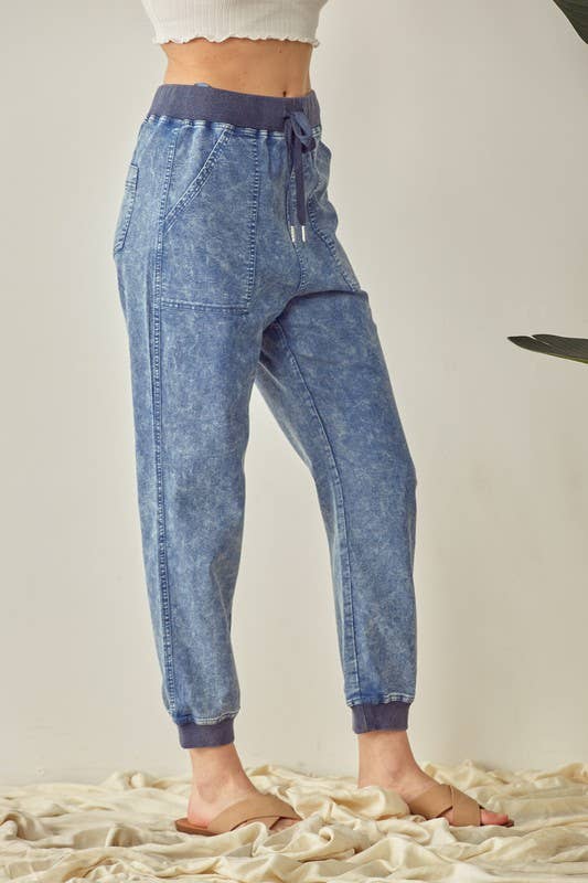 Tress Denim Jogger Pants PREORDER