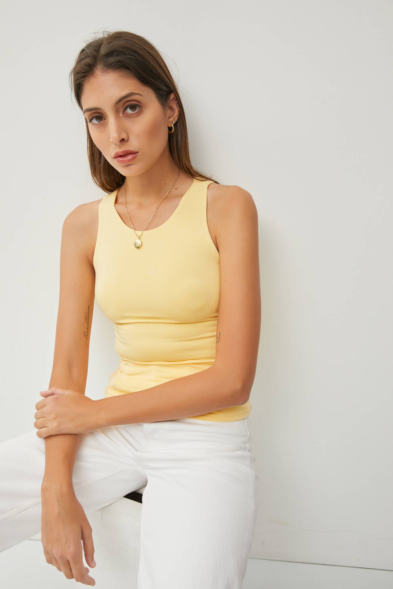 Nicky Yellow Tank FINAL SALE