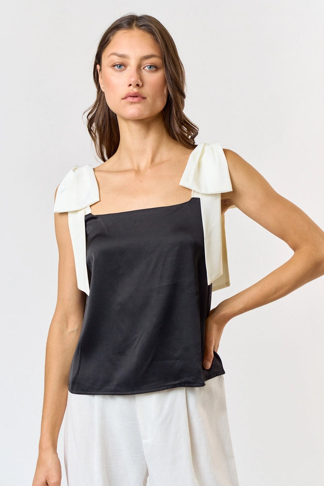 Jaster Bow Shoulder Tank