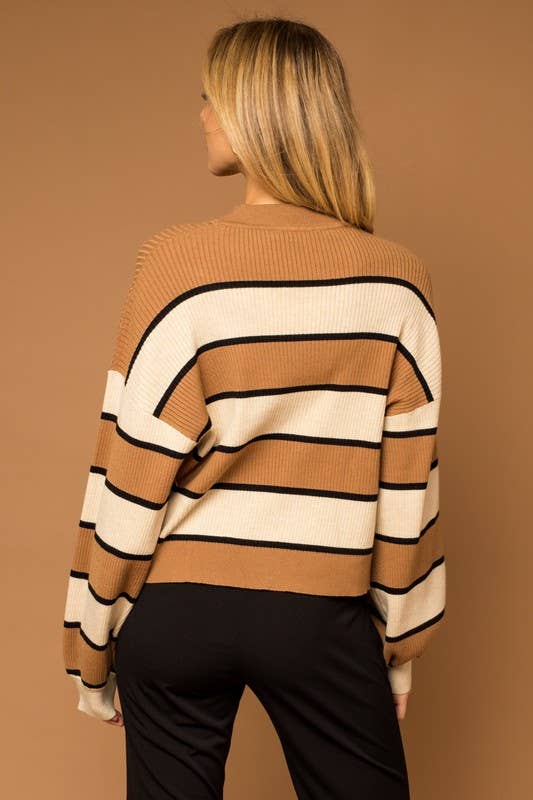 Billie Stripe Sweater Top