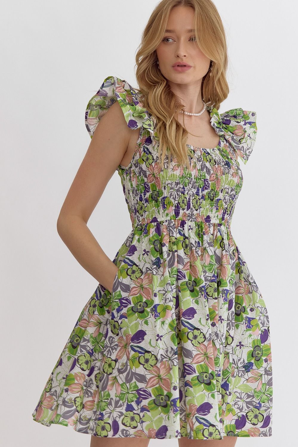 Jori Floral Dress