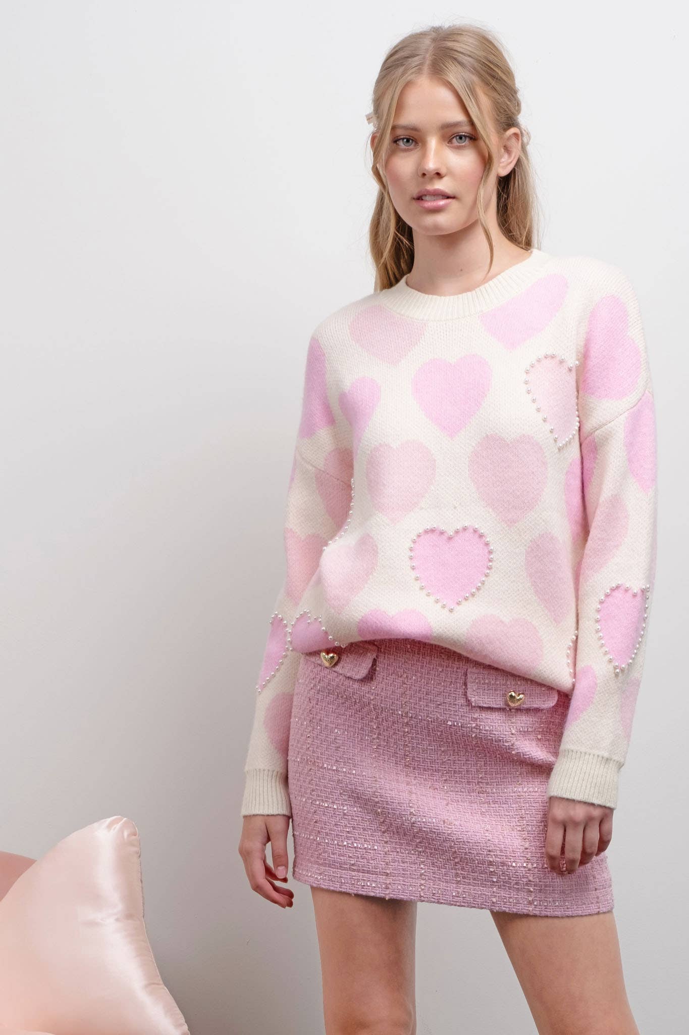 Hollie Heart Sweater