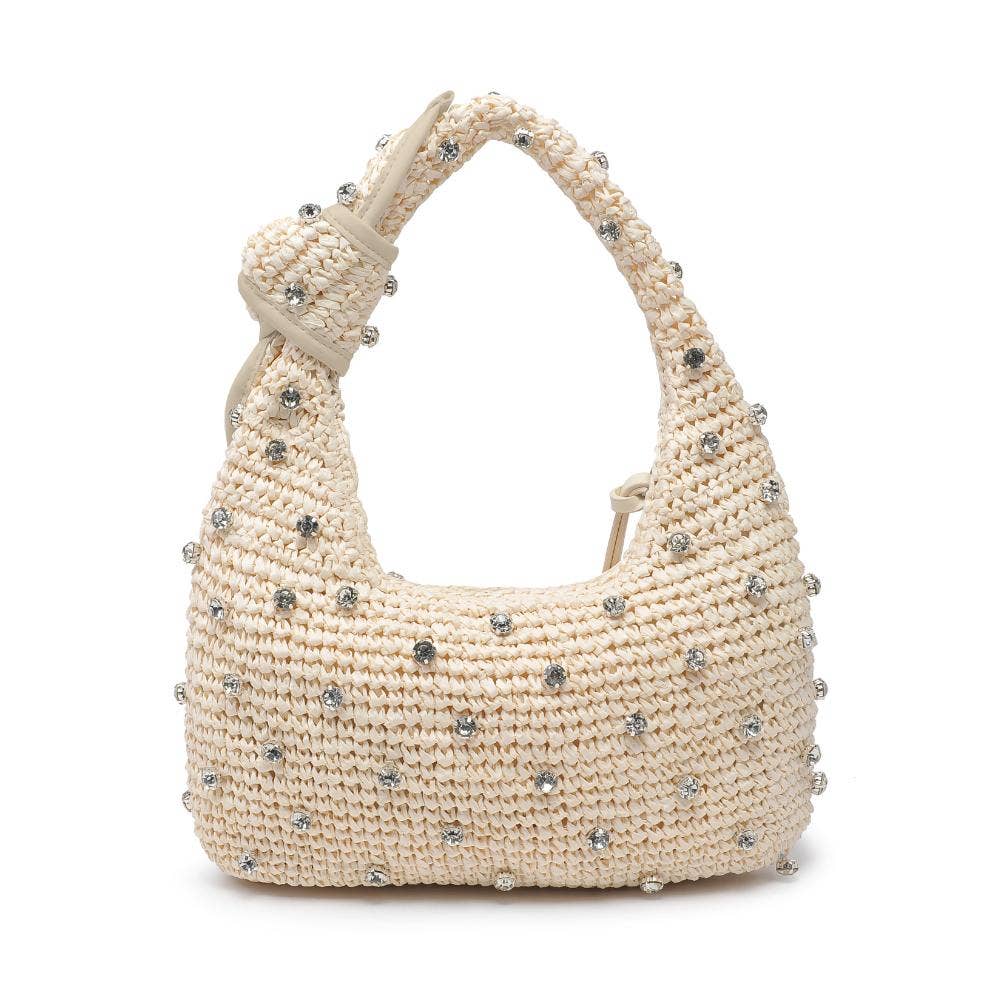 Jessa Straw Summer Beach Shoulder Bag