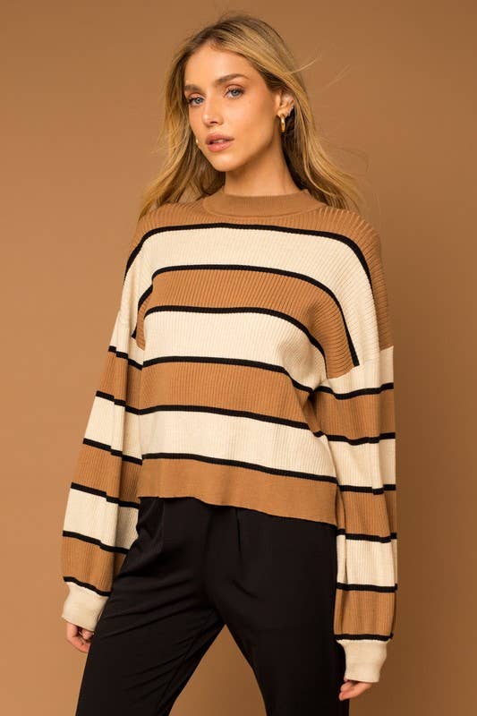 Billie Stripe Sweater Top