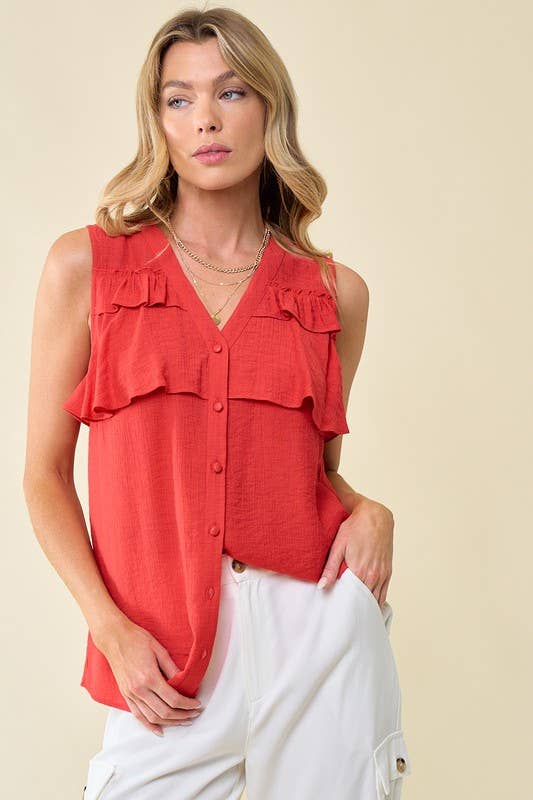 Rufus Ruffle Top