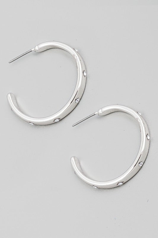 Leo Hoop Earrings (2 Colors!)
